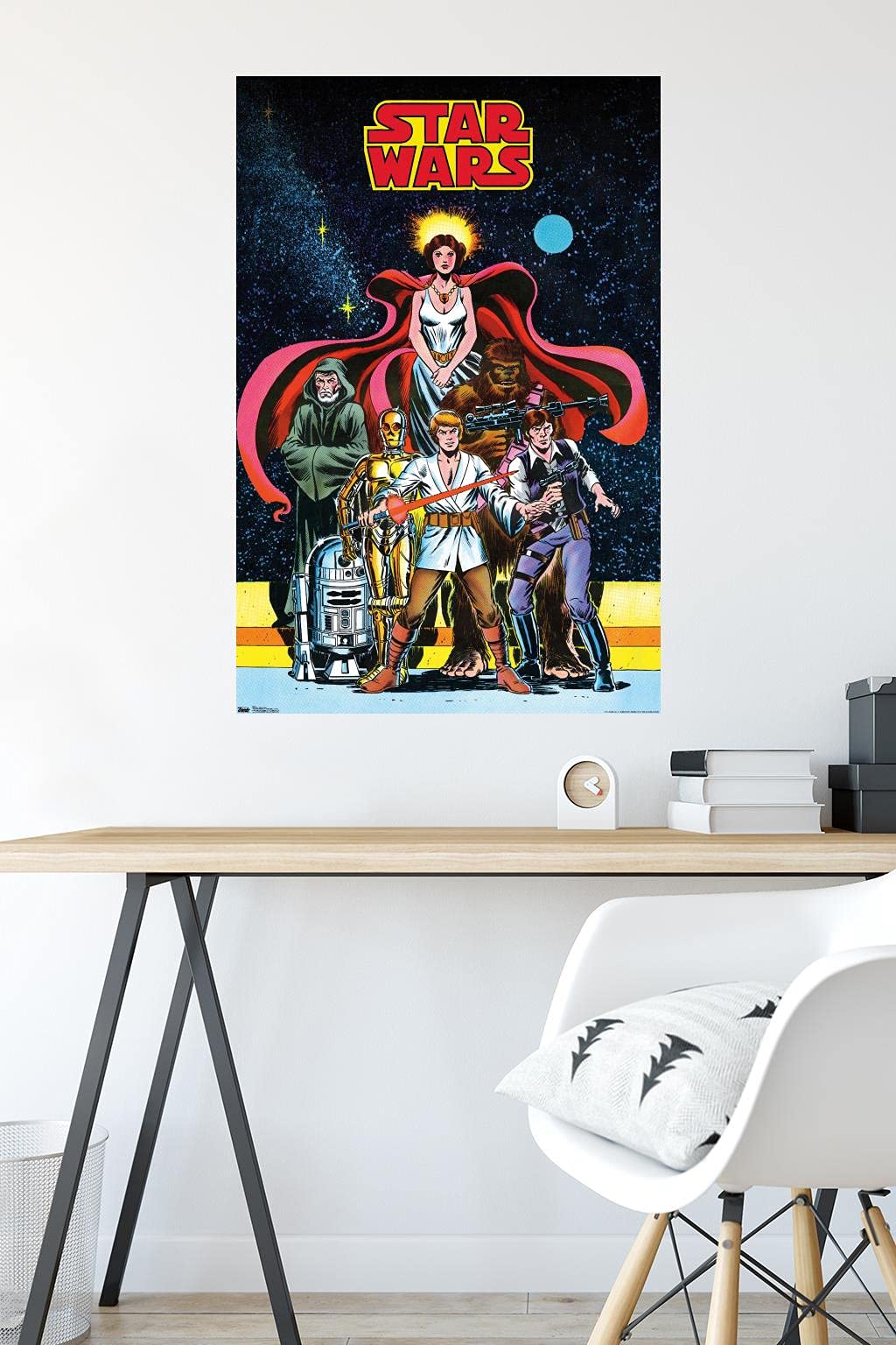 Amazon.com: Trends International 24X36 Star Wars: Saga - Comic